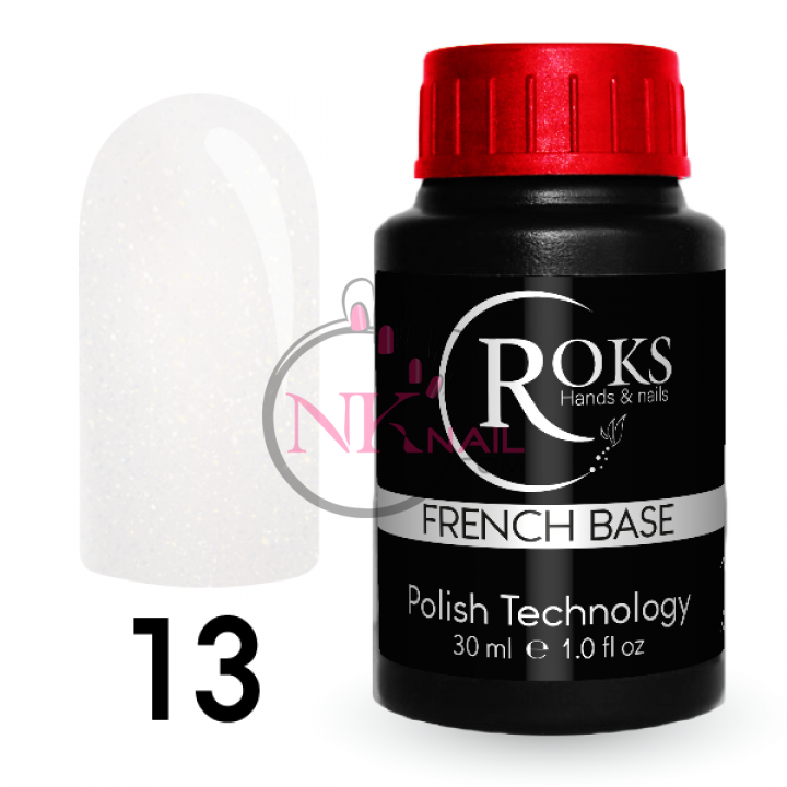 База French Rubber Base Roks 30 ml №13 TPO free